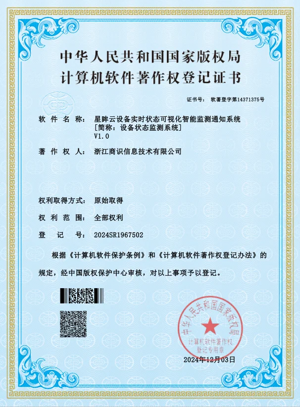 SenseUni Patent Certificate
